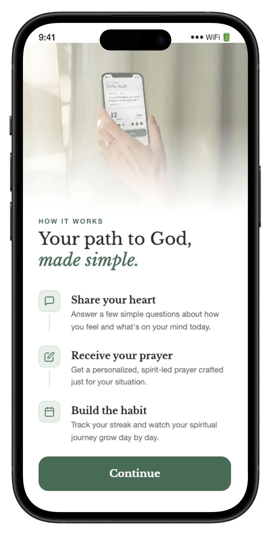 Paywall RevenueCat d'AI Pray.