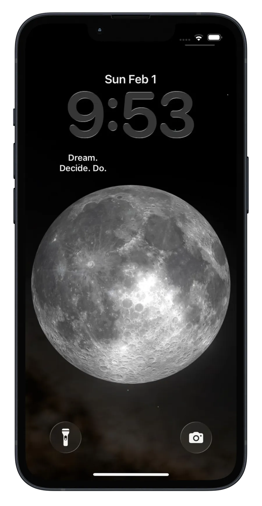 Vue paramètres de l'app Entrepreneurs Quotes Widget.
