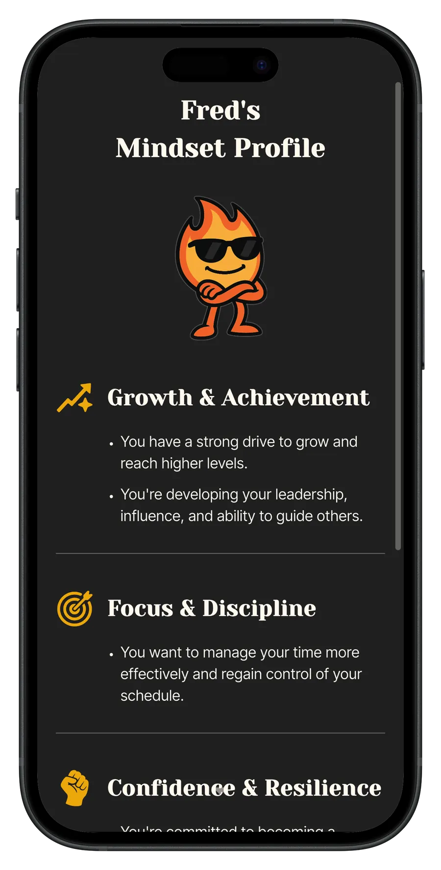 Détail d'une citation dans Entrepreneurs Quotes Widget.